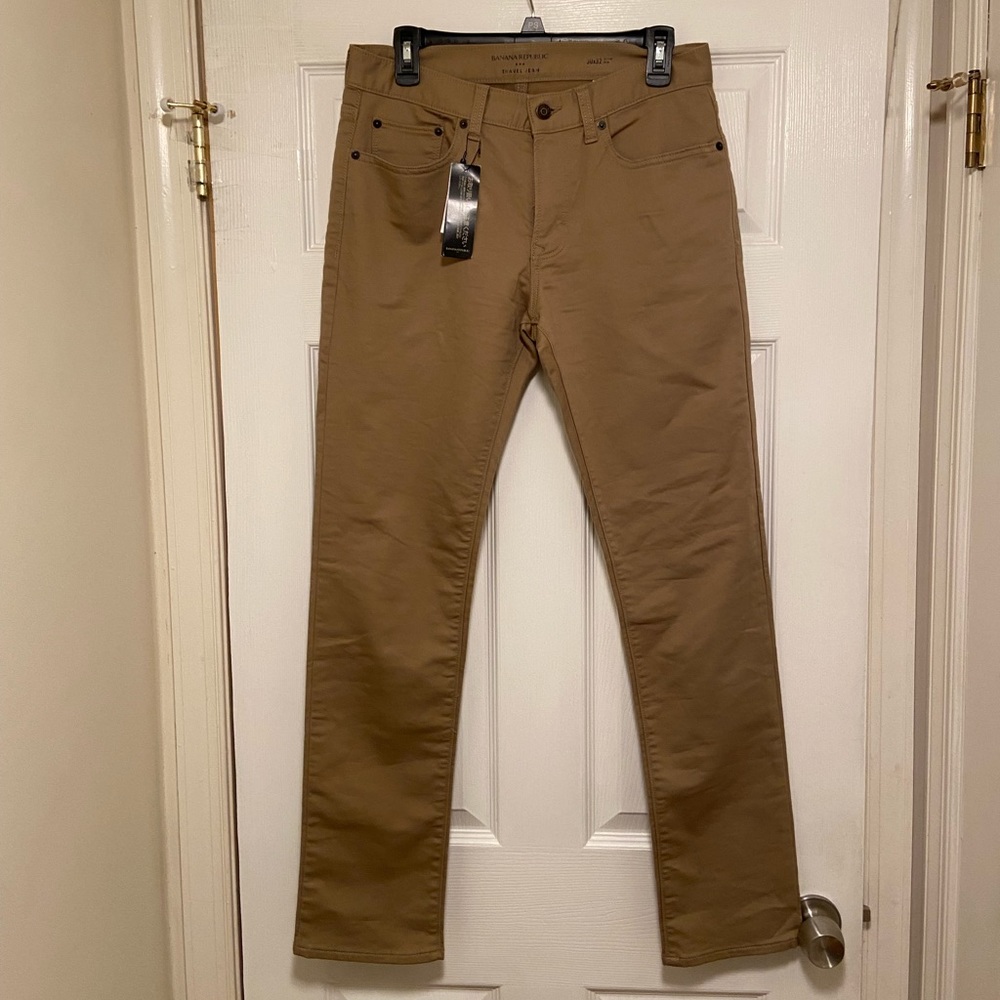 Banana Republic mens travel jeans 30 x 32 slim fit